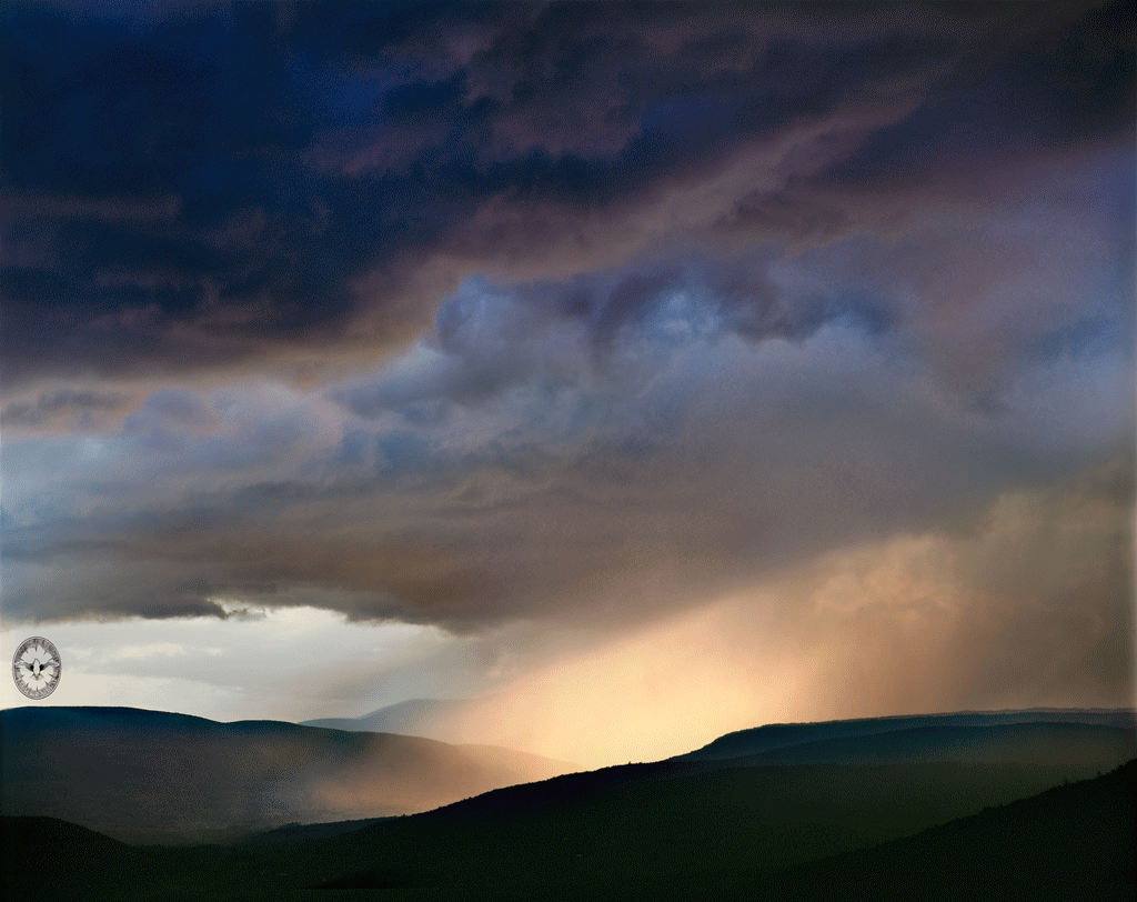 Breaking Storm

        above Bearsville, Bee Tree Hill, Woodstock, NY 1984